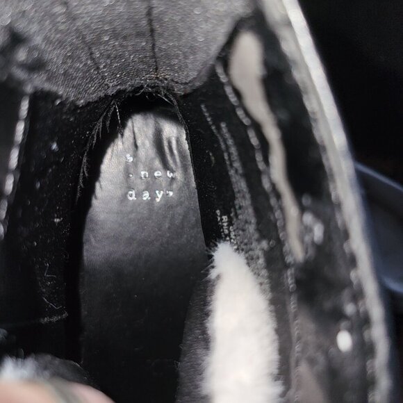 NWT A New Day Leighton Hiking Combat Ankle Biker Boot Size 9 - Picture 8 of 8